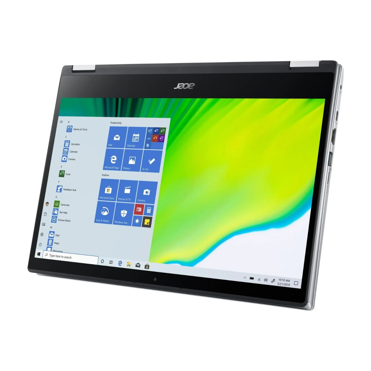 Acer Spin S314-54N i5-1035G1 8GB RAM 256GB SSD Windows 11 Pro 2-in-1 Laptop image 2