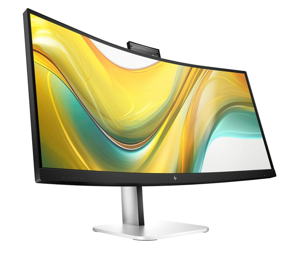 HP E34m G4 34″ WQHD Curved USB-C Conference Monitor – Camera, Mic - No Stand image 2
