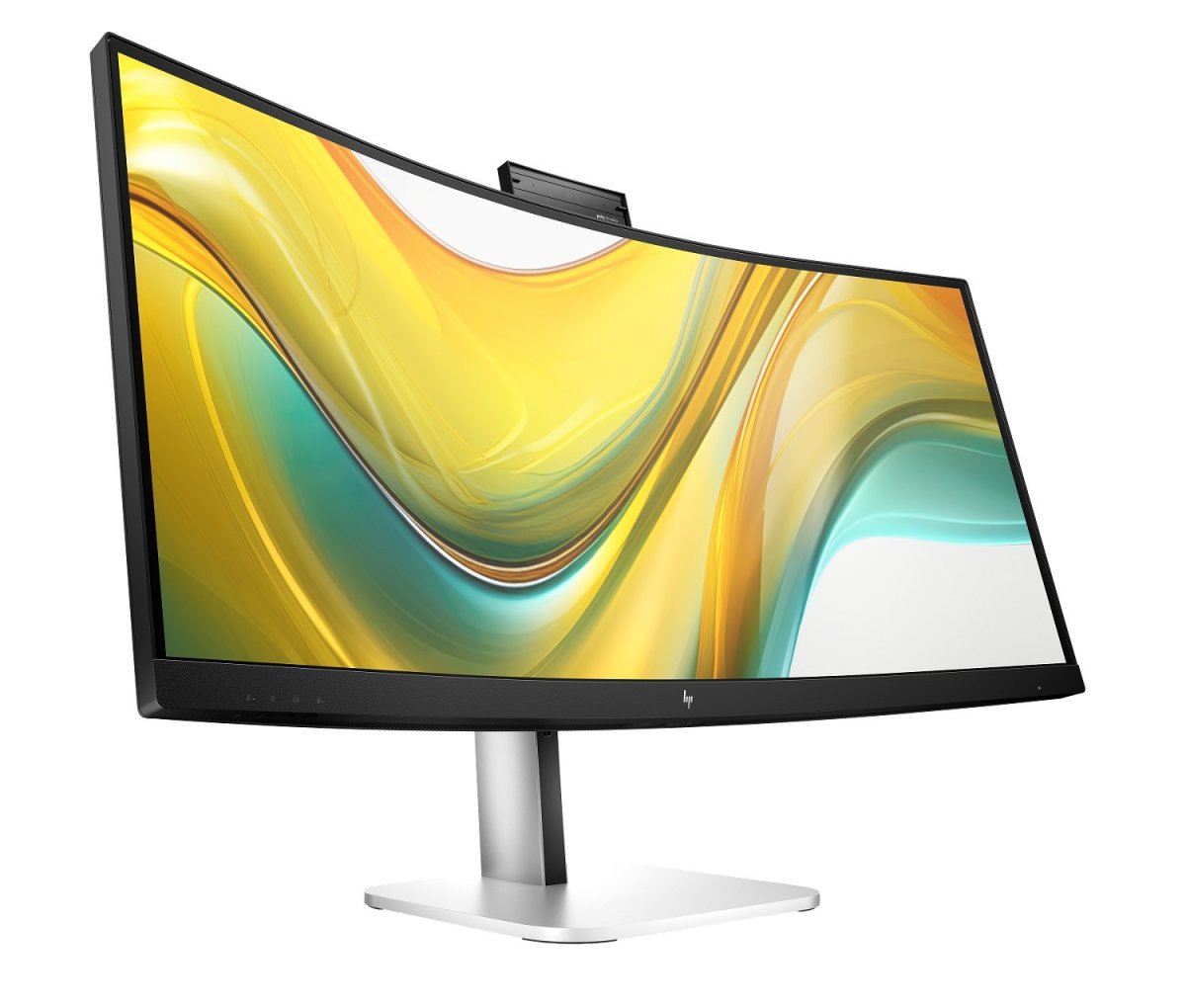 HP E34m G4 34″ WQHD Curved USB-C Conference Monitor – Camera, Mic - No Stand image 2
