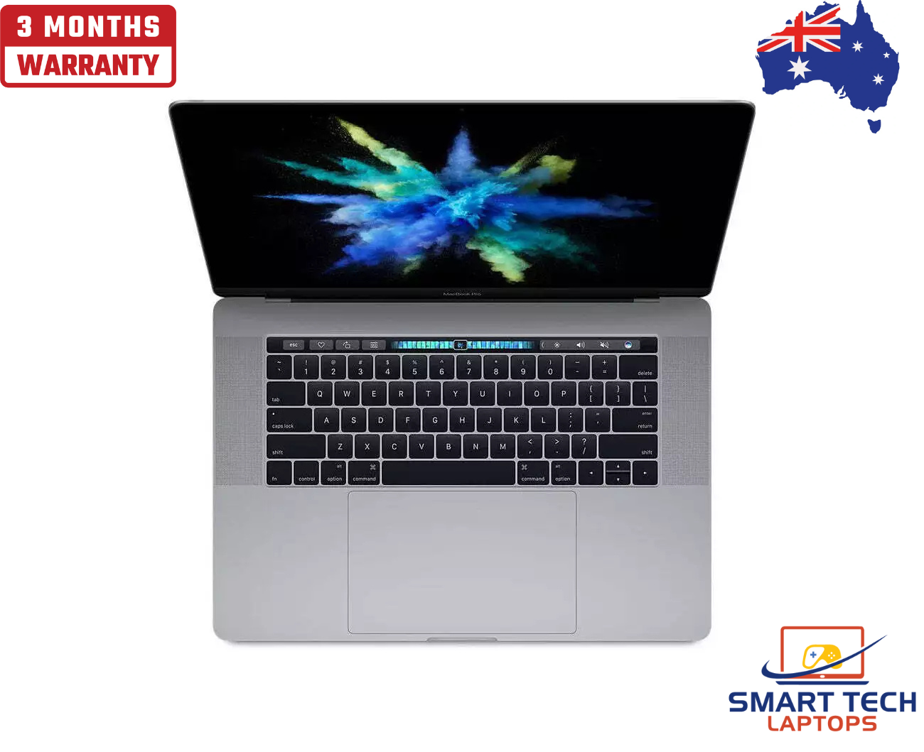 Apple MacBook Pro 15" (2018) | Intel i7 | 16GB | 256GB |  3 m warranty| Touchbar image 0