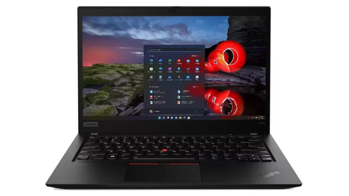 Lenovo ThinkPad T14s Gen 2 14" Touch i7-1165G7 16GB RAM 512GB SSD FHD Laptop image 1