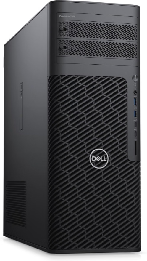 Dell Precision 7875 Threadripper PRO 7945WX 32GB DDR5 2TB SSD Radeon Pro W6400 image 1