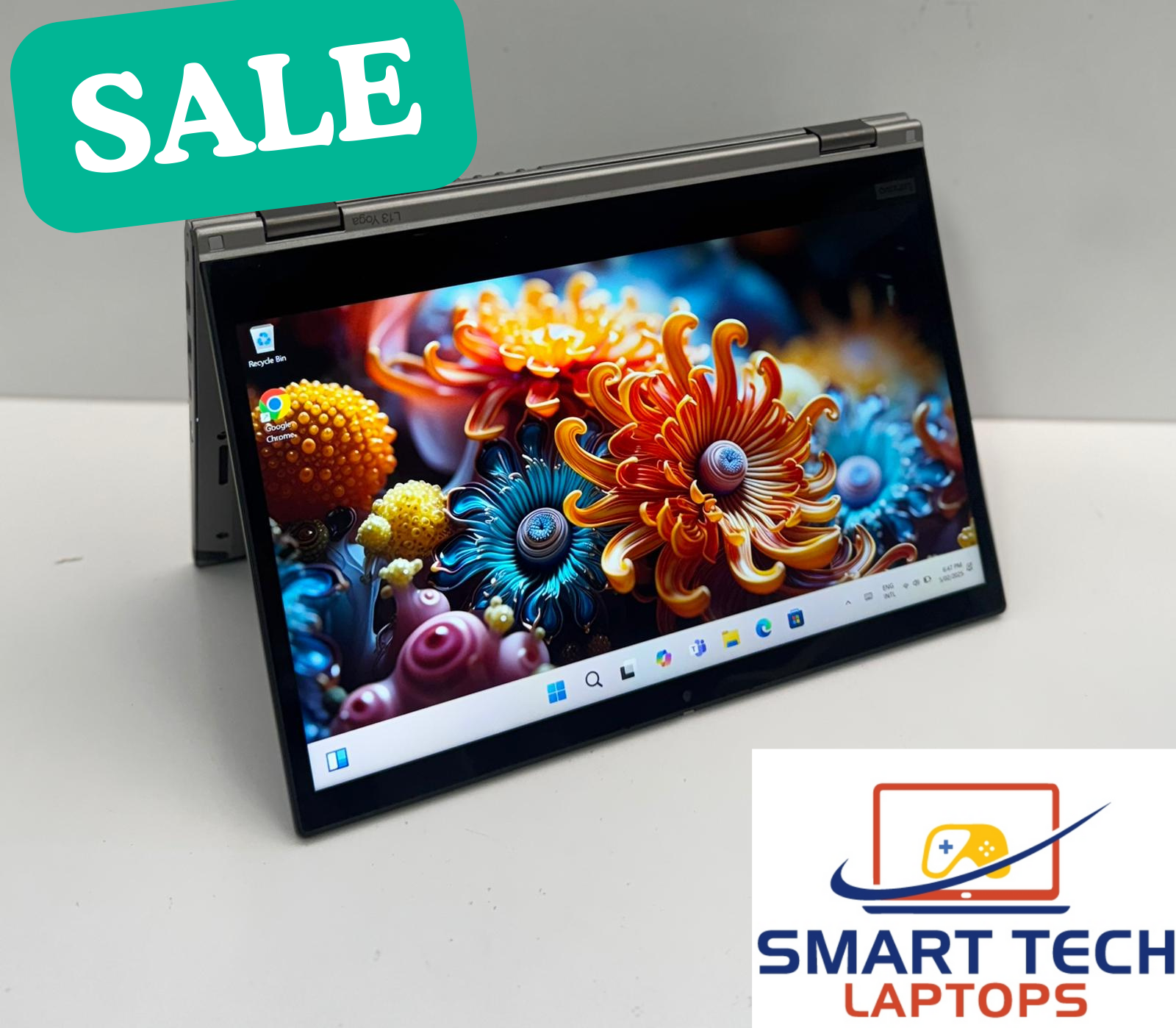 Lenovo ThinkPad L13 Yoga – i5-10th Gen, 16GB RAM, 512GB SSD, 2-in-1 Touch Win11P image 0