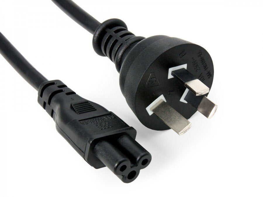 AUS AC IEC 320-C5 Micky 3-Pin Laptop charger cord Lead Cable image 0