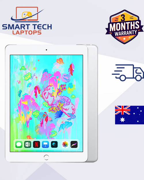 Apple iPad 6th Generation (32GB, Wi-Fi, Silver, A1893) image 0