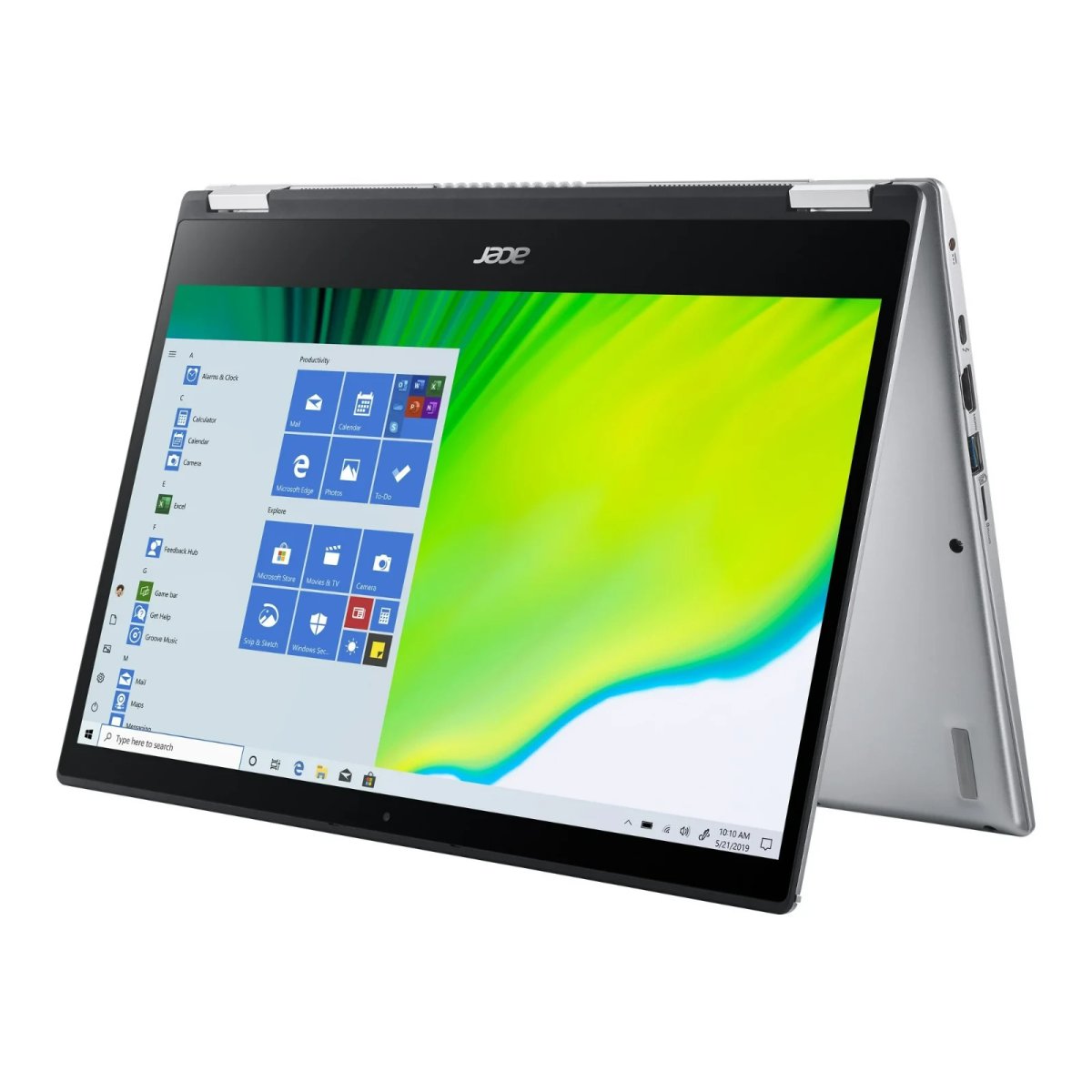 Acer Spin S314-54N i5-1035G1 8GB RAM 256GB SSD Windows 11 Pro 2-in-1 Laptop image 3