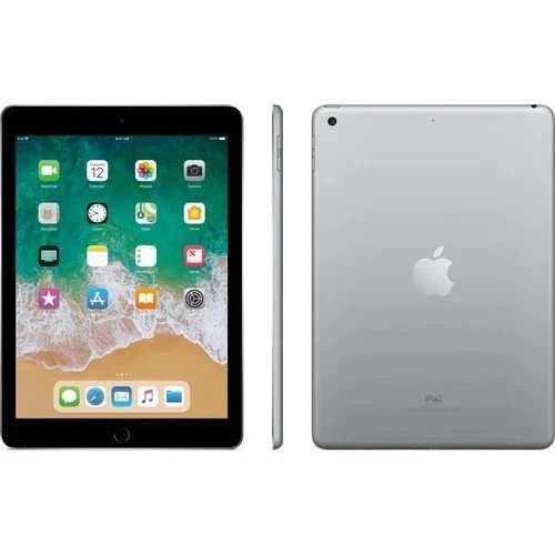 Apple iPad 5th Generation (128GB, Wi-Fi, Space Grey, A1822) image 1
