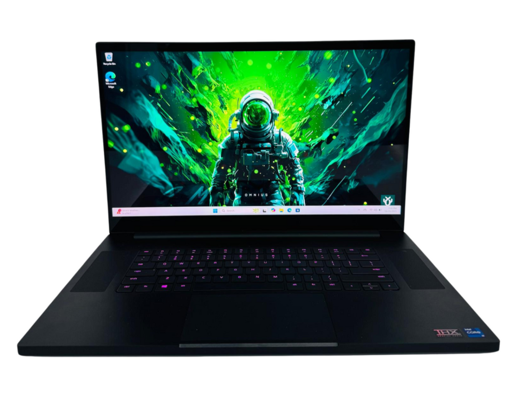 Razer Blade 17 i9-11900H 32GB RAM 1TB SSD RTX 3080 16GB 4K Touch 120Hz Laptop image 3