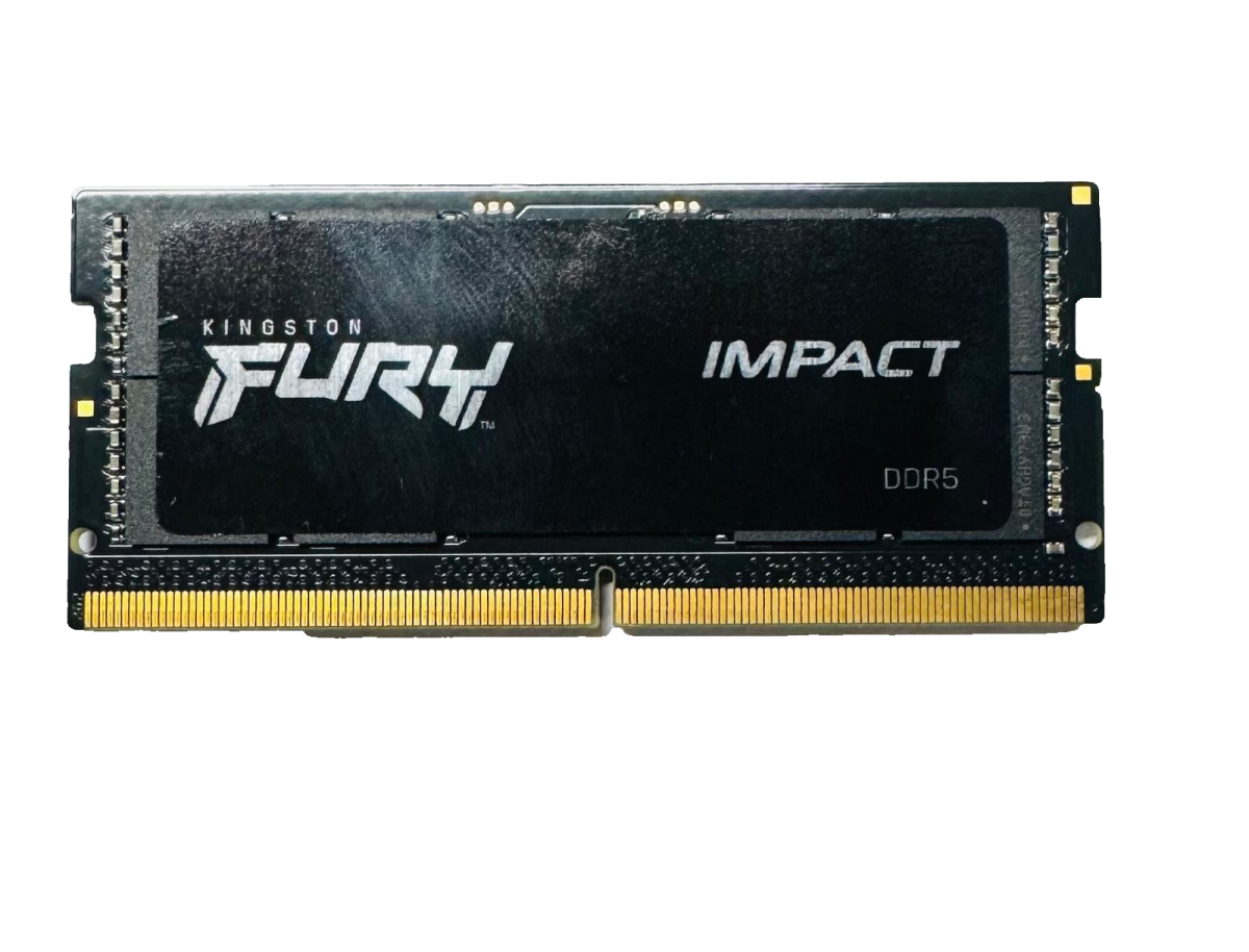 64GB (2x32GB) Kingston FURY Impact DDR5 4800MHz SODIMM Laptop RAM Memory Kit image 1