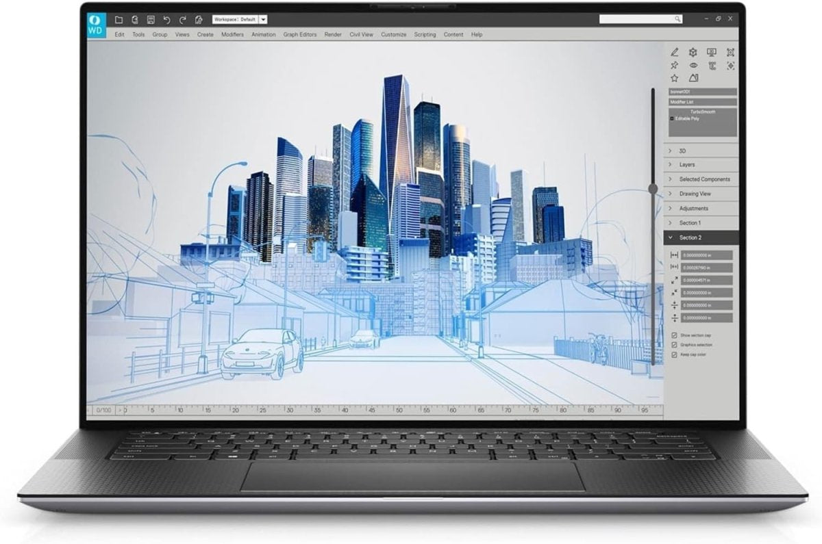 Dell Precision 5560 | Intel Core i9 11th Gen | 64GB RAM | 2TB SSD | 15.6” FHD image 2