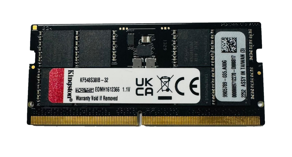 64GB (2x32GB) Kingston FURY Impact DDR5 4800MHz SODIMM Laptop RAM Memory Kit image 2