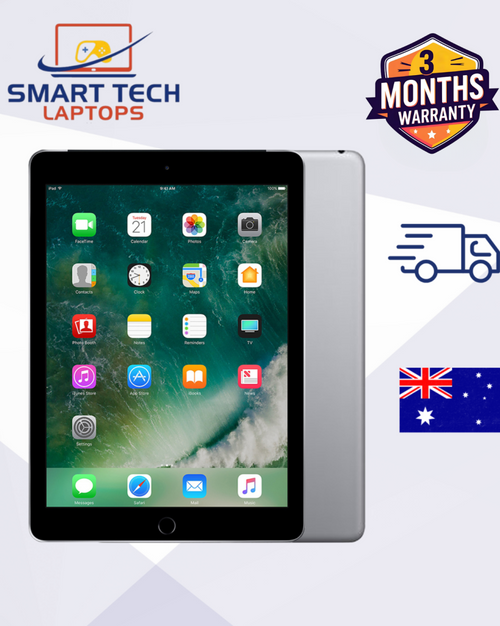 Apple iPad 5th Generation (128GB, Wi-Fi, Space Grey, A1822) image 0