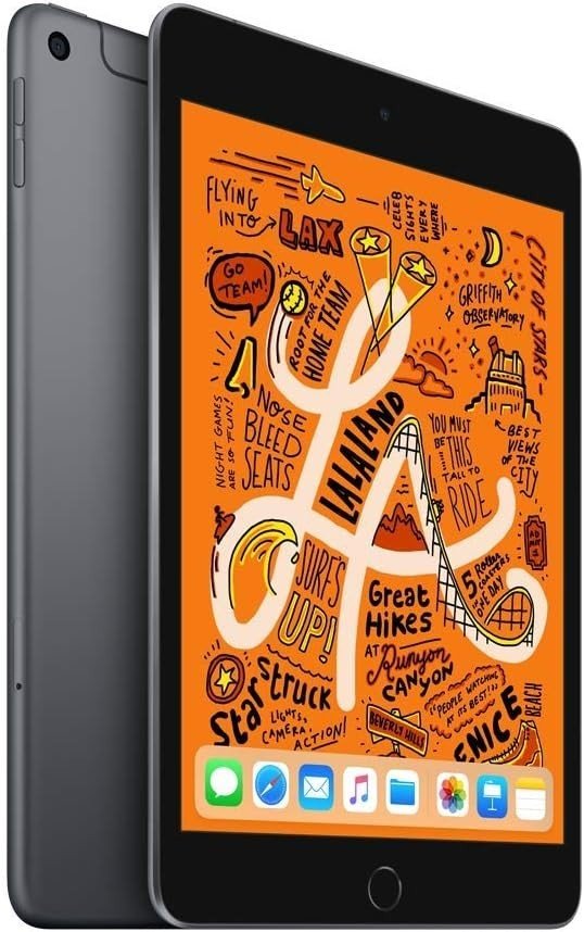 Apple iPad Mini (5th Gen, A2124) | 64GB | Wi-Fi + Cellular A12 Bionic Chip image 1