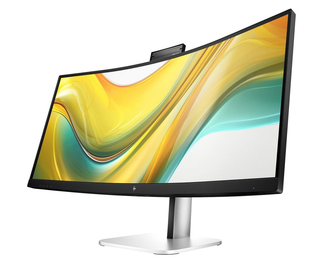HP E34m G4 34″ WQHD Curved USB-C Conference Monitor – Camera, Mic - No Stand image 1