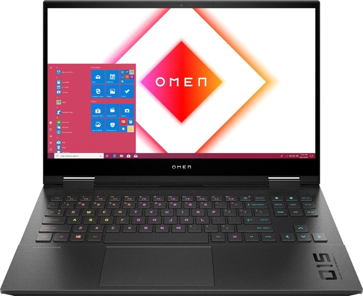 HP Omen 15 i7-8750H Gaming Laptop 15.6" 16GB RAM GTX 1050 6GB 256GB SSD 1TB HDD image 1