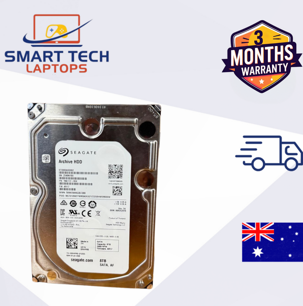 Seagate Archive HDD 8TB – Model ST8000AS0002 – 3.5" SATA 6Gb/s 5900RPM image 0