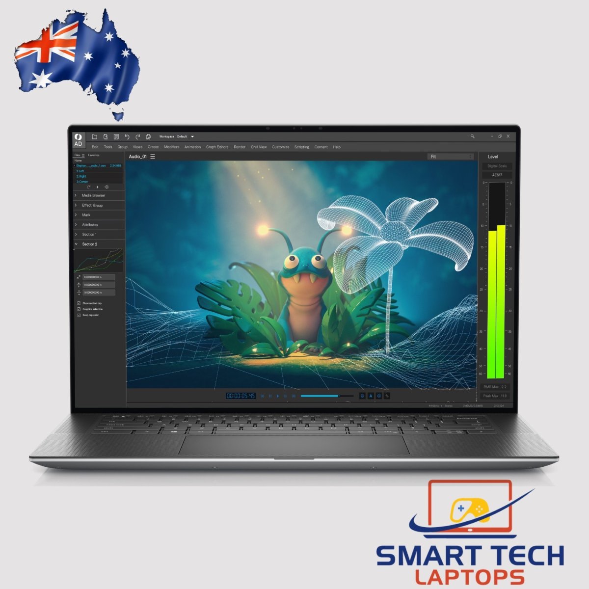 Dell Precision 5570 15" 4K Touch i9-12900H 5.0Ghz 32GB 1TB RTX A2000 B Grade image 0