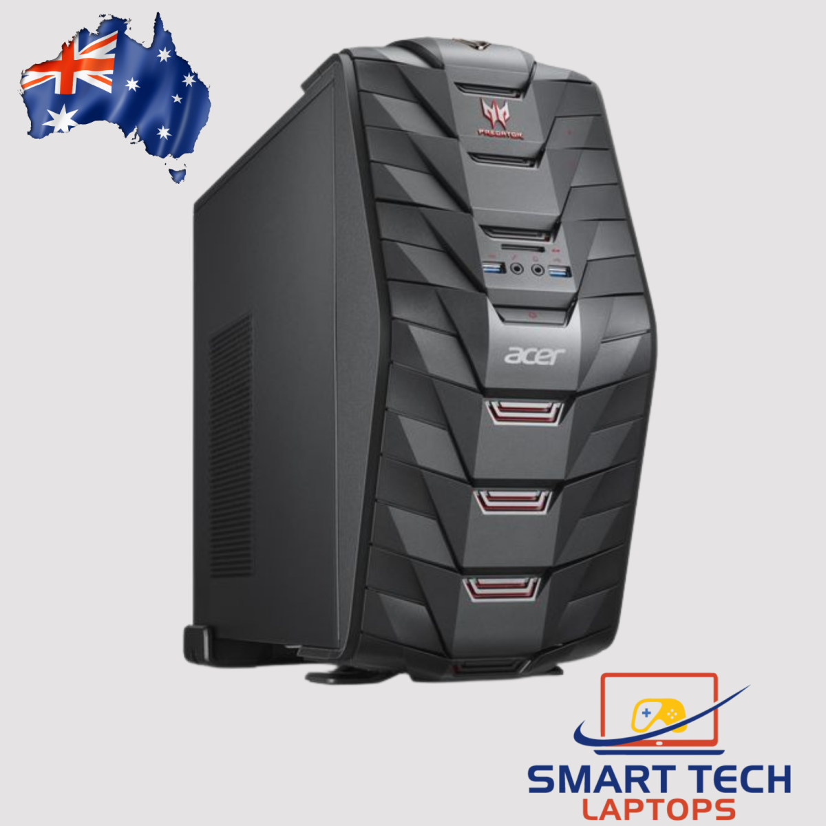ACER PREDATOR G3-710 | I7-7700 16GB RAM | 256GB SSD 1TB HDD | GTX 1070 8GB image 0
