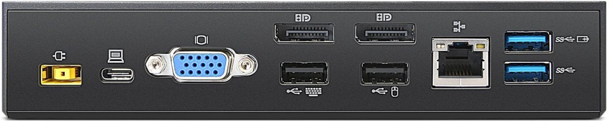 Lenovo ThinkPad USB-C Dock DK1633 Universal Docking Station | 90W Power Delivery image 1